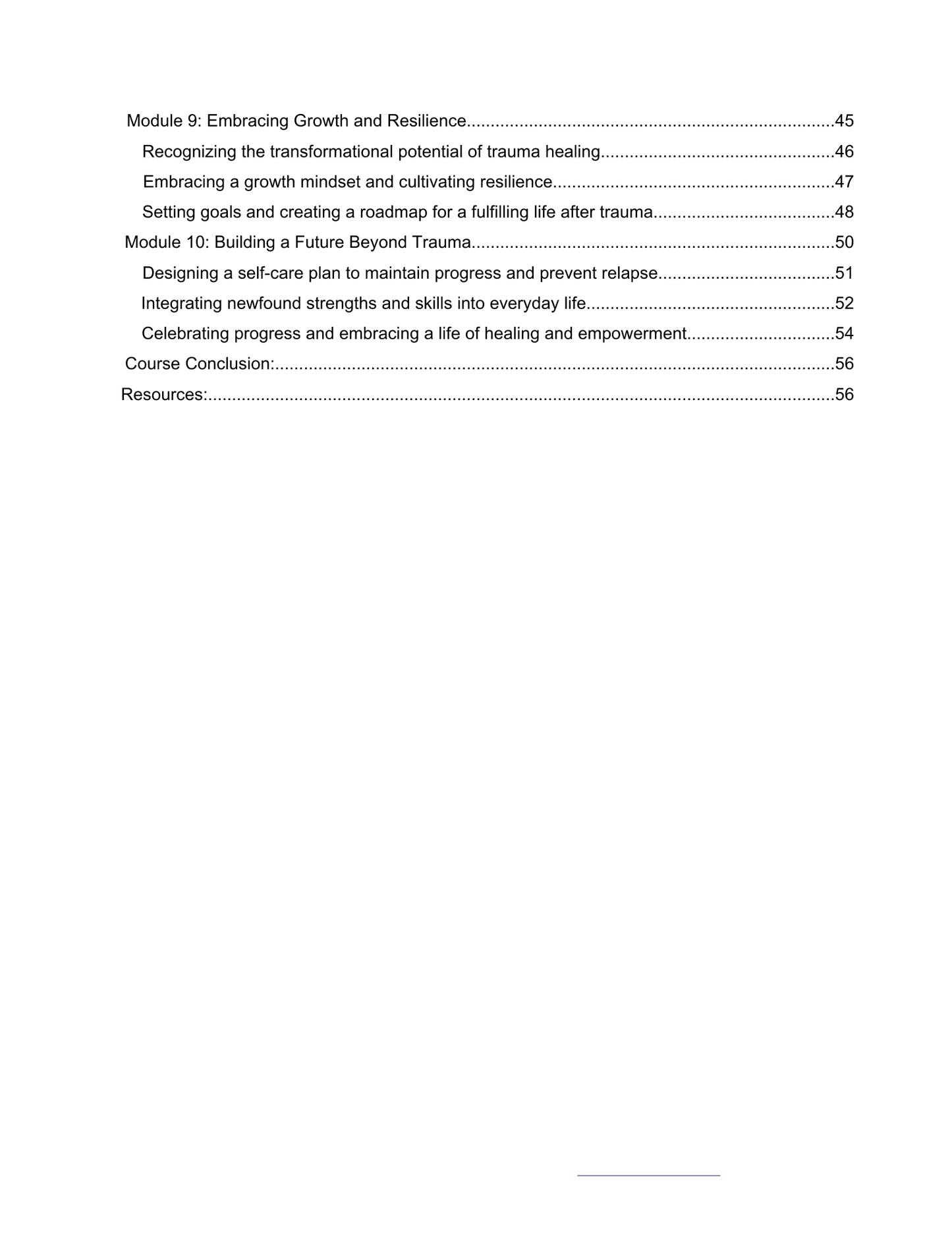 Second part of the chapters preview for 'Heal The Childhood Trauma: Reclaim Your Life', highlighting topics on inner child work, emotional regulation, and personal empowerment MentalHealthEbooks