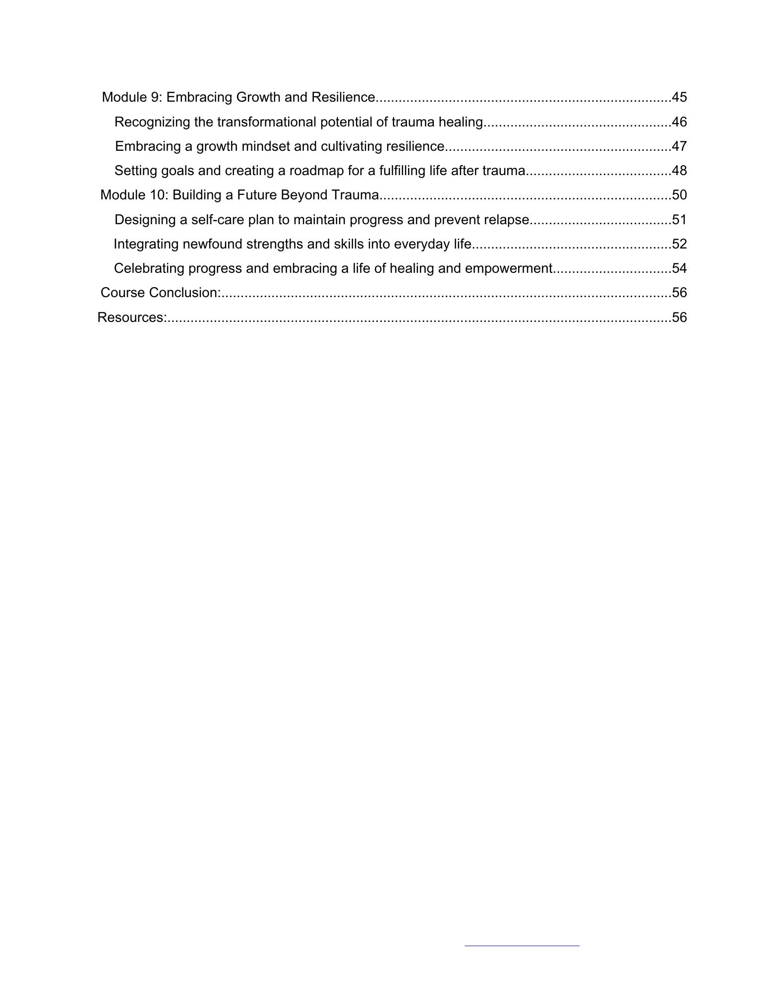 Second part of the chapters preview for 'Heal The Childhood Trauma: Reclaim Your Life', highlighting topics on inner child work, emotional regulation, and personal empowerment MentalHealthEbooks
